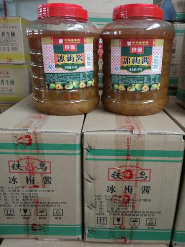 广西铁鸟调味品 大包装冰梅酱5l干捞酱酸醋酱油生产厂家